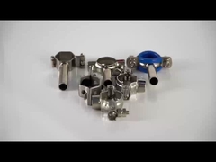 Υγιεινές σωλήνες υψηλής πίεσης από ανοξείδωτο χάλυβα / λαμπτήρες αγωγών 13MHP SS304/ λαμπτήρες μεμονωμένων καρπών