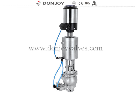 3A Hygienic Anti Mixing Valve With E-C Series For Milk And CIP