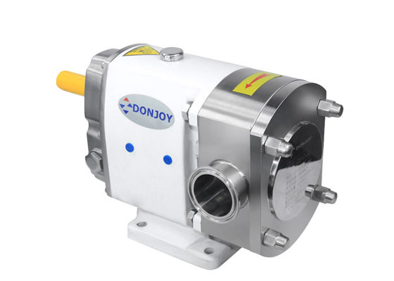 Stainless Steel Lobe Rotary Pump Fit Regulating Syrup Candy Chocolate Pharmacy