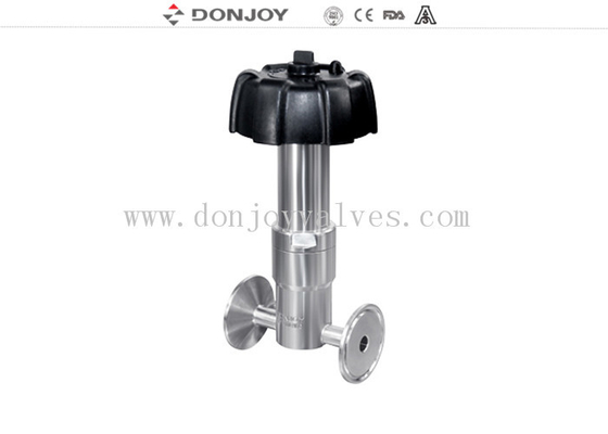 CFM8/316L High Purity Handle Angle Seat Valve ,  Sanitary Manual  Globe Valves