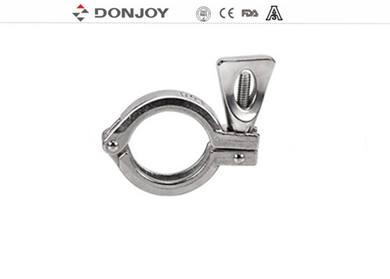 Heavy Duty Single Pin Clamp 12" Stainless Steel Sanitary Fittings