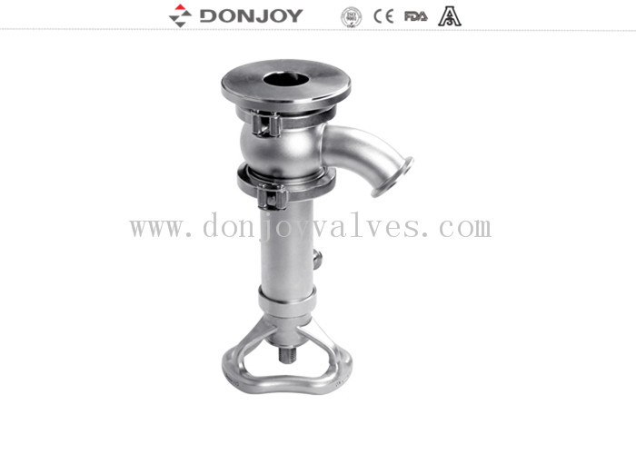 Φαλβίδα κάτω από δεξαμενή Donjoy με εσωτερικό ανοικτό είδος αγκώνα