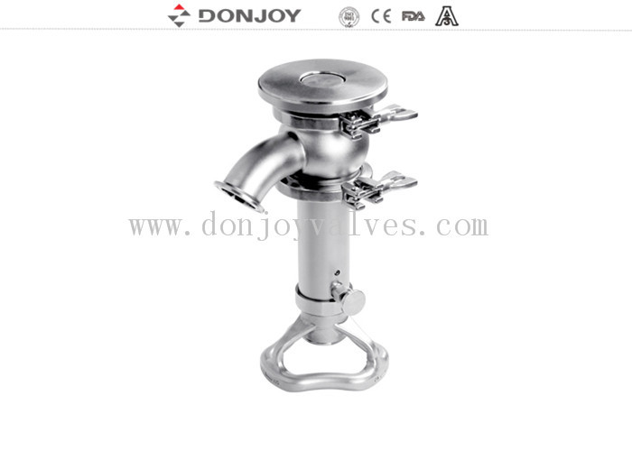 Φαλβίδα κάτω από δεξαμενή Donjoy με εσωτερικό ανοικτό είδος αγκώνα