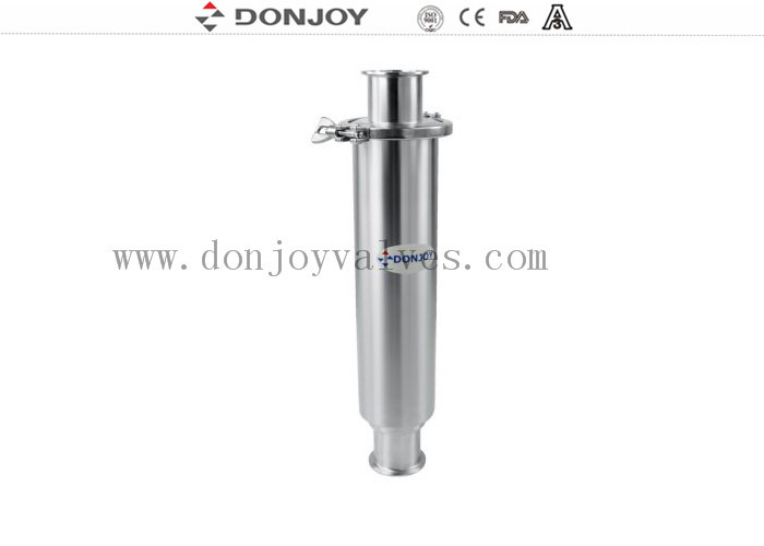 Υγιεινό φίλτρο σε γραμμή / SS316L Straight Type Strainer με Τρι-Clamp End