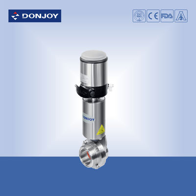 Sanitary Pneumatic Threaded Butterfly Valves