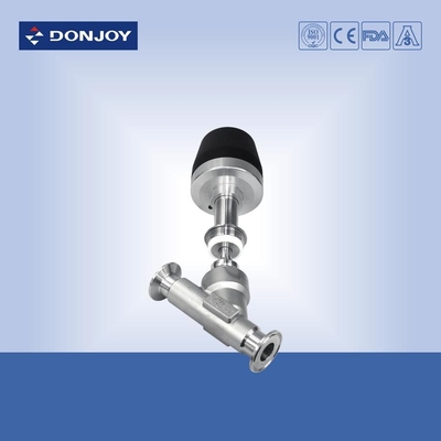 Donjoy  Pneumatic angle seat valve with tri calmp for 180°C Steam