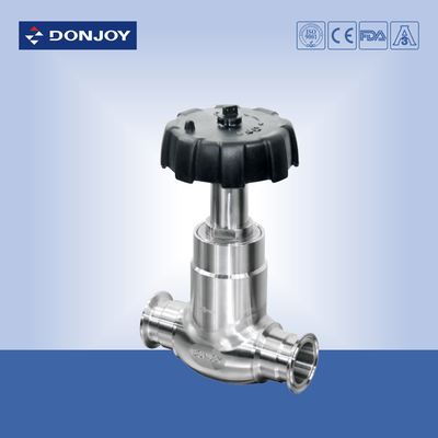 CFM8/316L High Purity Handle Angle Seat Valve ,  Sanitary Manual  Globe Valves