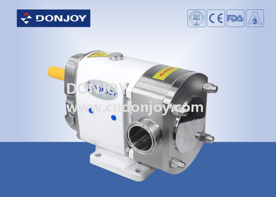 Stainless Steel Lobe Rotary Pump Fit Regulating Syrup Candy Chocolate Pharmacy