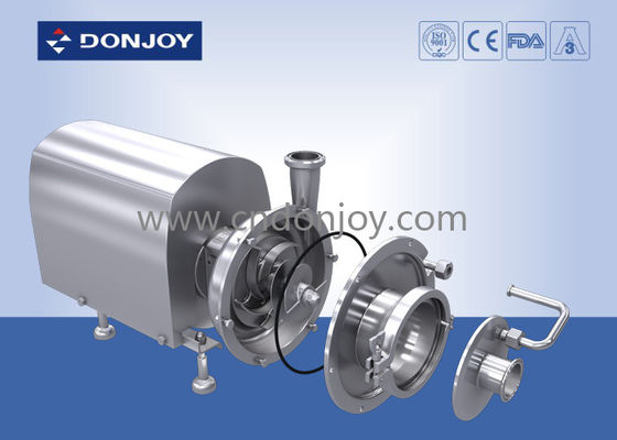 CIP Self Priming Centrifugal Pumps Professional Design For Wine Processing