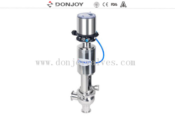 SS316L DN 50 Pneumatic Regulating/Shut off  Valve  with Intelligent Positioner