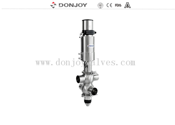 Donjoy Mixproof  double Seat Valve Double Seat With Intelligent Positioner