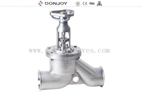 4" Sanitary Globe Valve With Stainless Steel Actuator 10bar For Water Treatment