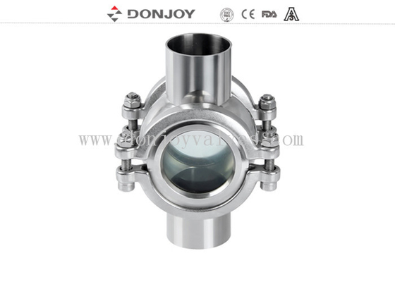 DN25 150 Degrees Waterproof Hygienic Sight Glass