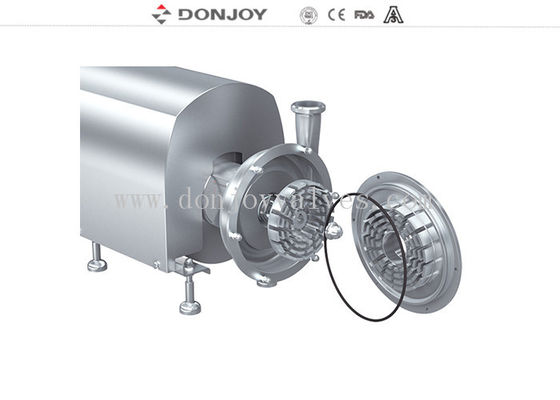 SS316L Pharmaceutical Pump with Single Seal and 1.5" Thread Connection for High Purity Applications