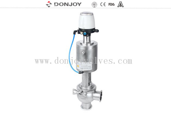 SS 304 3 Inch Aseptic Pneumatic Reversing Regulating Valve with Single Seat EPDM Gakset