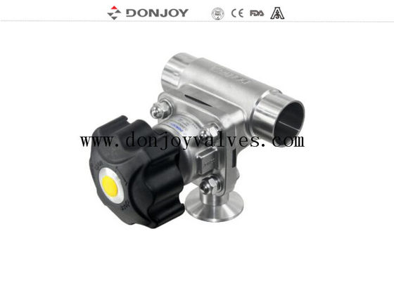 ASME BPE 3/4" Multi port Donjoy Sanitary Diaphragm Valve For Pharmacy Vaccine