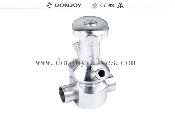 Donjoy Aseptic Samping Valve With Pipeline Connector For Tank